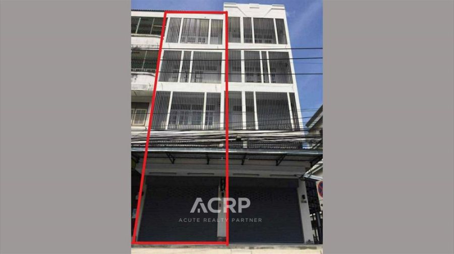 ให้เช่าอาคารพาณิชย์ / สำนักงาน - ให้เช่าตึกแถว 4 ชั้น อ่อนนุช 47 ทำเลดี ติดถนนใหญ่ ใกล้รถไฟฟ้าสายสีเหลือง