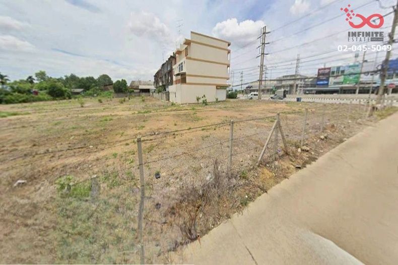 ขายที่ดิน - ขายที่ดิน ถมแล้ว 7 ไร่ 206.5 ตร.วา หน้าเมือง ราชบุรี ติดถนนเพชรเกษม