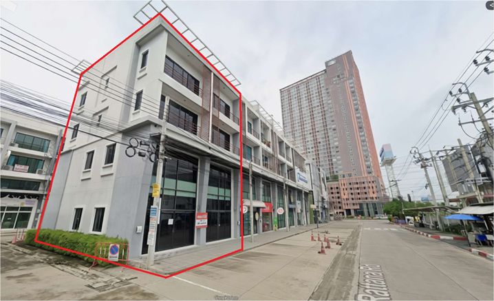 ขายอาคารพาณิชย์ / สำนักงาน - ขายอาคารพาณิชย์ 4 ชั้น หัวมุม ติดถนนเมน โครงการ ธาราดี บิซทาวน์