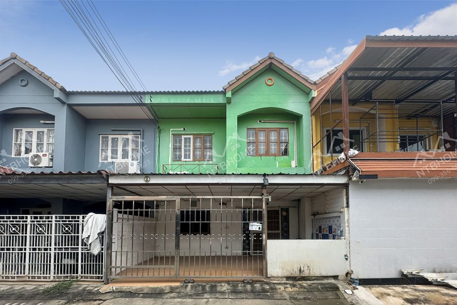 ขายทาวน์เฮาส์ - บัวทองธานีพาร์ควิลล์ 5 บางบัวทอง ต่อเติมครบ ทำเลดีใกล้ถนนชัยพฤกษ์ เข้าซอยไม่ลึก