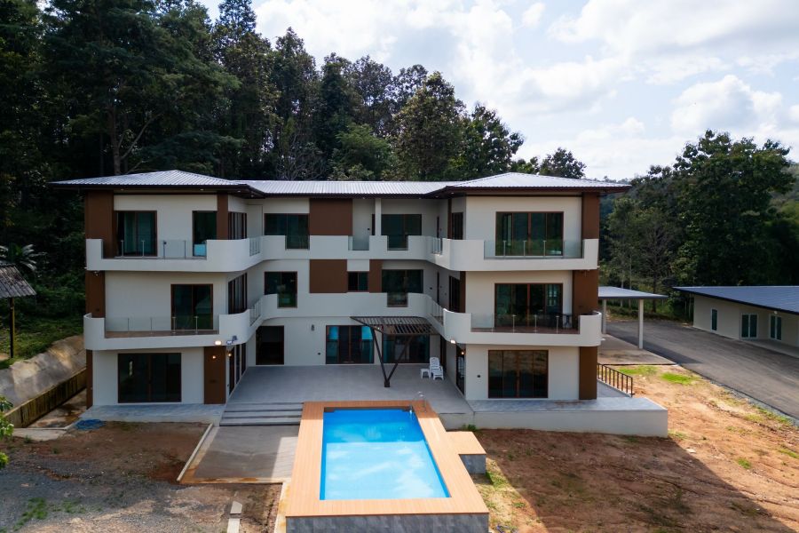 ขายอาคารพาณิชย์ / สำนักงาน - ขายที่ดินพร้อมอาคาร วิวทะเลหมอก ดอยสะเก็ด เชียงใหม่