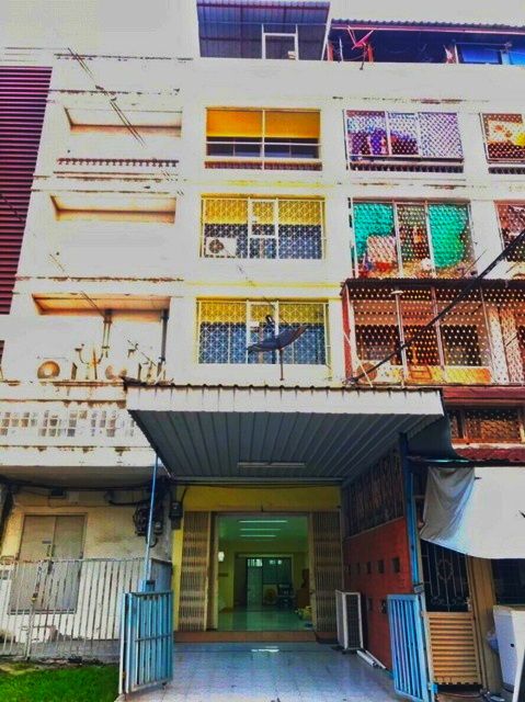 ให้เช่าอาคารพาณิชย์ / สำนักงาน - รร.ชลประทานวิทยา 600ม. ติวานนท์-ปากเกร็ด อาคารพาณิชย์ 5 ชั้นมีดาดฟ้า ปูกระเบื้องทุกชั้น 480 ตร.มสภาพดี ติดถนนติวานนท์ 3 นอน 3 น้ำ