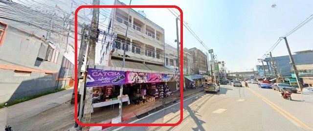 ให้เช่าอาคารพาณิชย์ / สำนักงาน - Lotus BigC ติดถนนใหญ่ ตลาดถนนคนเดินไนท์ สีคิ้ว 330 ม. ให้เช่าอาคารพาณิชย์ 3 ชั้น 2 คูหา หัวมุม 52 ตร.วา. 2 นอน 2 น้ำ ตลาดสุขาภิบาล 2