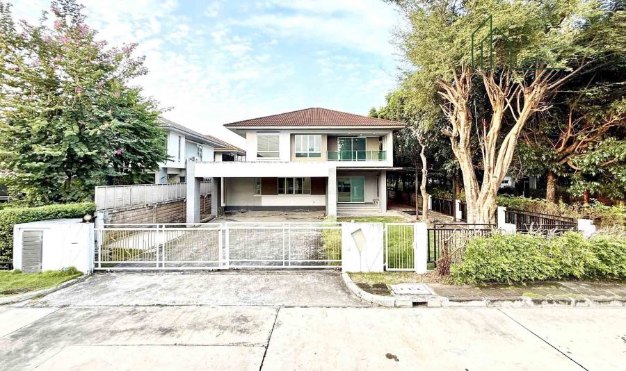 ขายบ้าน - บ้านเดี่ยวหลังใหญ่ แปลงมุม หมู่บ้านฮาบิเทีย ไลน์ พุทธมณฑลสาย 2 บางแค