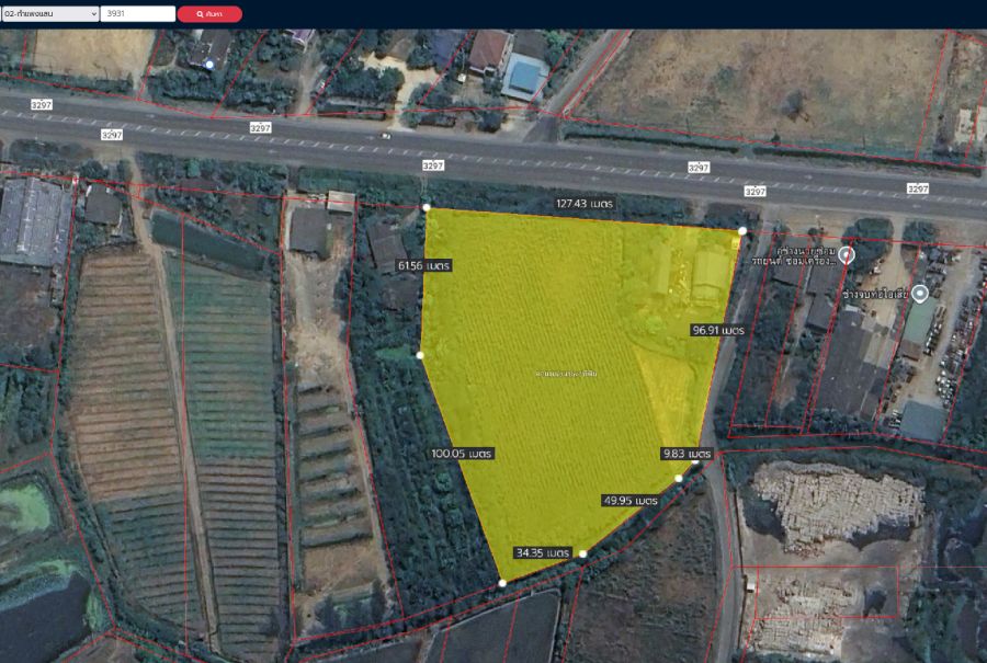 ขายที่ดิน - ที่ดิน 9ไร่1งาน อำเภอ กำแพงแสน จังหวัด นครปฐม (ใกล้แยกวัดหนองปลาไหล)