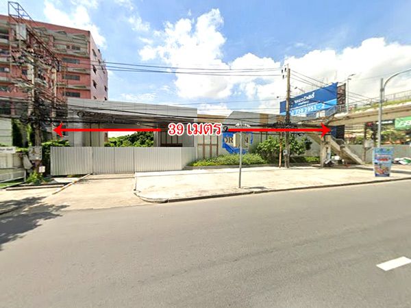 ขายที่ดิน - ที่ดินติดถนน รามคำแหง 142 ใกล้ MRT น้อมเกล้า เดินทางสะดวก