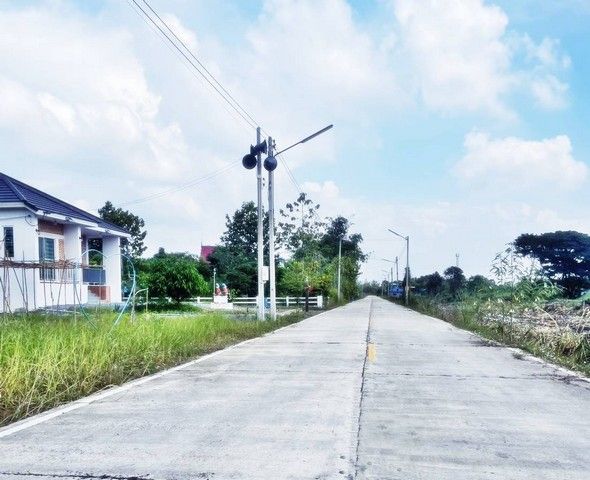 ขายที่ดิน - T.o86-3ol-6l6l ที่ดินติดคอนกรีต100ตรว. 3.4แสน฿ ไฟฟ้า3เฟส คลอง11 บึงกาสาม หนองเสือ ปทุมฯ