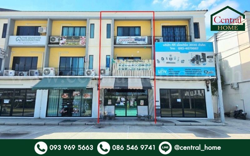 อาคารพาณิชย์ / สำนักงาน - อาคารพาณิชย์ 3 ชั้น เดอะ คอนเนค @ รังสิต-อเวนิว ทำเลค้าขาย