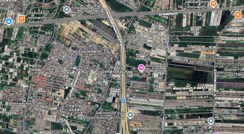 ขายที่ดิน - ขายด่วน ที่ดินเปล่า ถนนกาญจนาภิเษก-ทับช้าง เนื้อที่ 4 ไร่