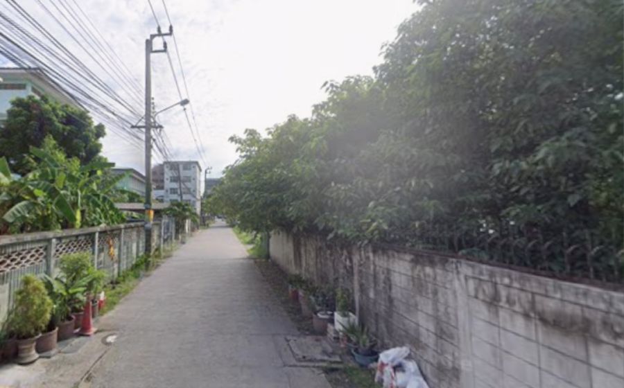 ขายที่ดิน - ขายที่ดินเปล่า 3 ไร่ ถนนเฉลิมพระเกียรติ ร.9 เหมาะทำอพาร์ทเม้นท์