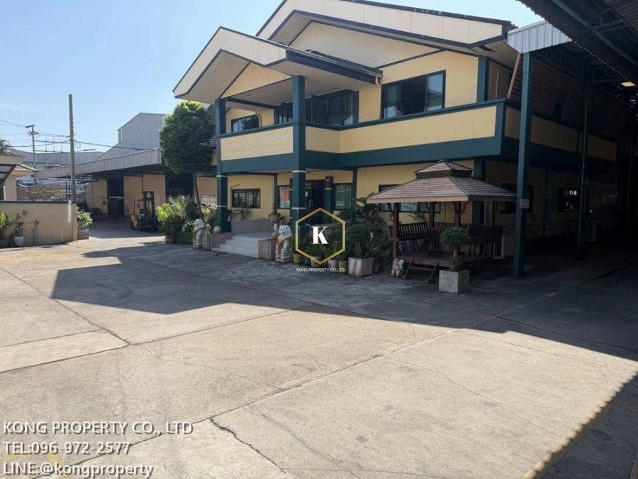 - ให้เช่าโรงงาน บางพลี สมุทรปราการ 5,200 ตรม. ใกล้นิคมบางปู มีใบรง.