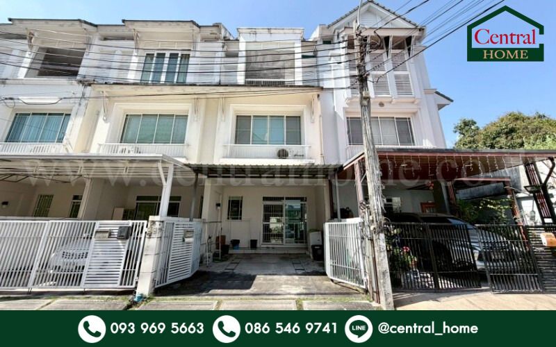 - ทาวน์โฮม 3 ชั้น เดอะ เทอเรส ติวานนท์ ใกล้ MRT กระทรวงสาธารณสุข