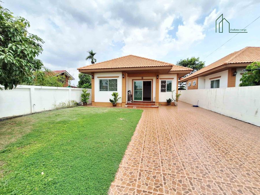 - บ้านเดี่ยวชั้นเดี่ยว ชุมชนทับยาว ซ.ฉลองกรุง8 ใกล้ทางด่วนมอเตอร์เวย์และสนามบินสุวรรณภูมิ