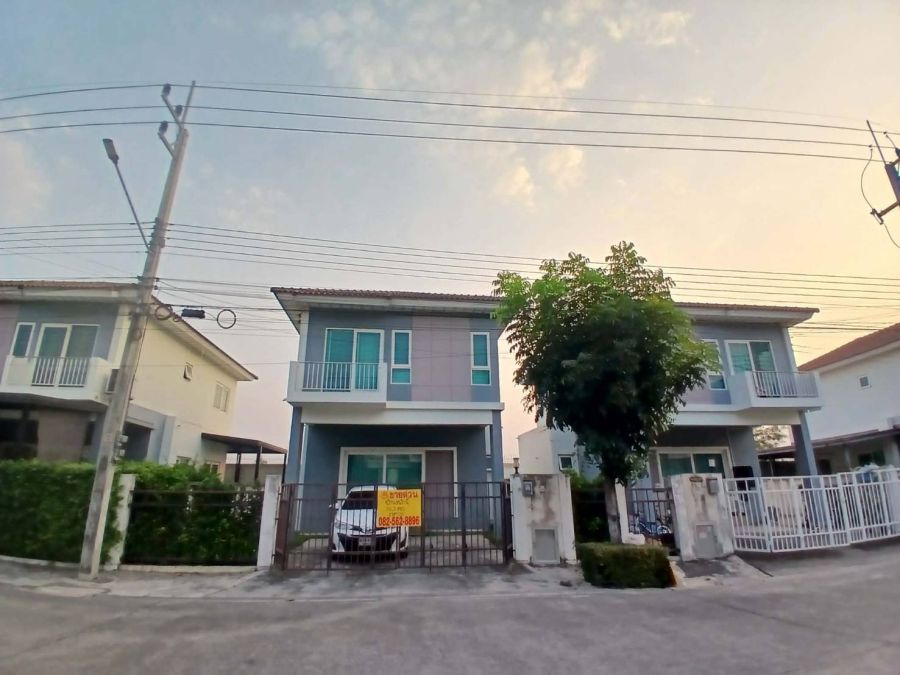 - ขายบ้านแฝด 2 ชั้น หมู่บ้านศุภาลัยเบลล่า ถนนเลียบคลองสอง