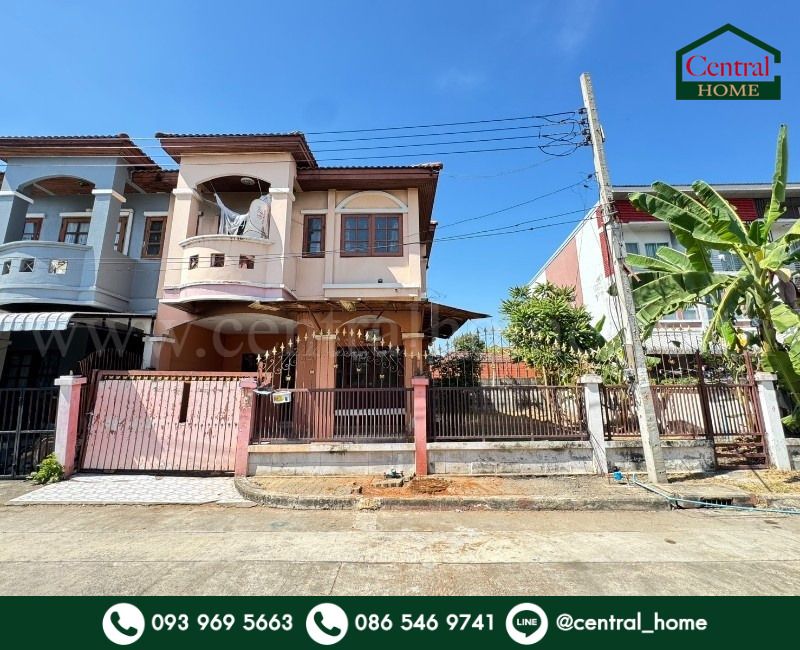 - ทาวน์เฮ้าส์ ศิริวรรณ - ชวนชม บางบัวทอง หลังริม