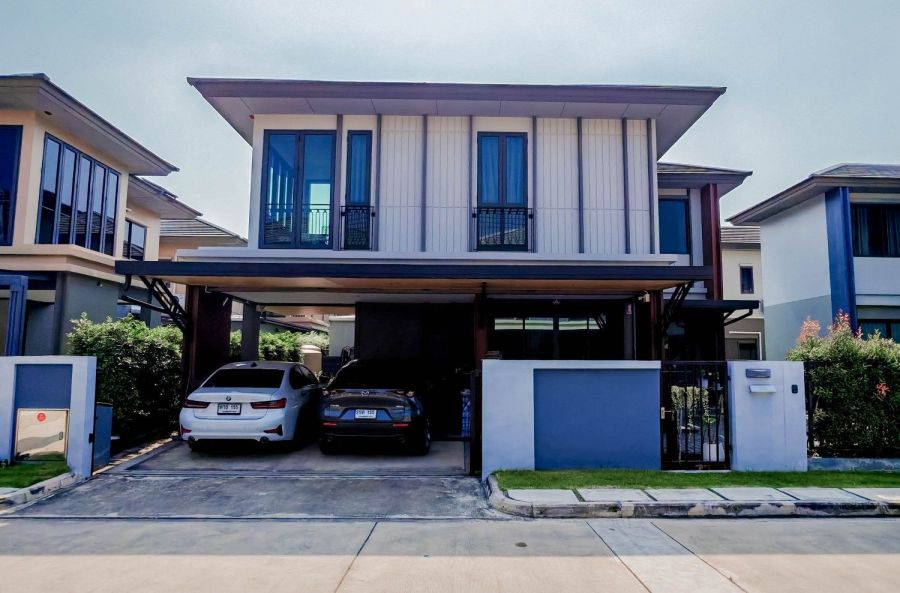 - ขายบ้านเดี่ยว บุราสิริ พระราม 2 ทำเลดี บรรยากาศรีสอร์ท ใกล้ทางด่วน