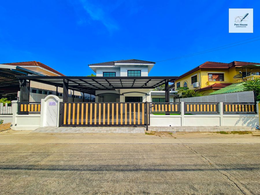 - ขาย บ้านเดี่ยว 2ชั้น ไซส์ใหญ่ มีห้องนอนชั้นล่าง มบ.เคซีการ์เด้นโฮม7 ถ.นิมิตใหม่40 มีนบุรี เดินทางง่าย ใกล้สิ่งอำนวยความสะดวกครบ พร้อมอยู่