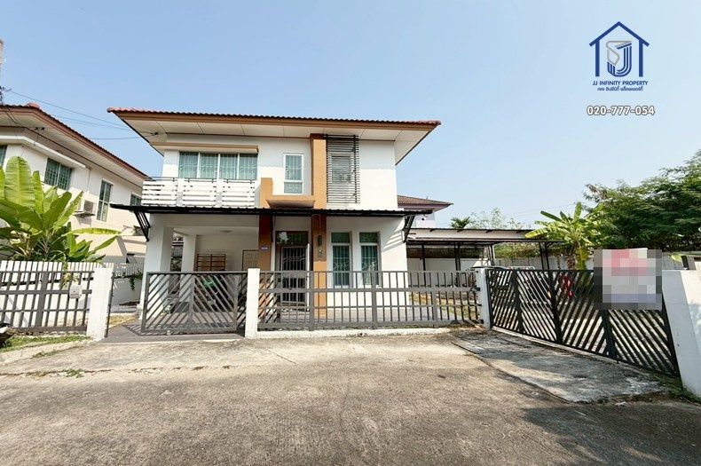 - ขายและให้เช่าบ้านเดี่ยว 2 ชั้น พร้อมพัฒน์ กรีนโนวา รามอินทรา ถนนปัญญาอินทรา หลังมุม ใกล้เดอะ เลกาซี่ กอล์ฟ คลับ