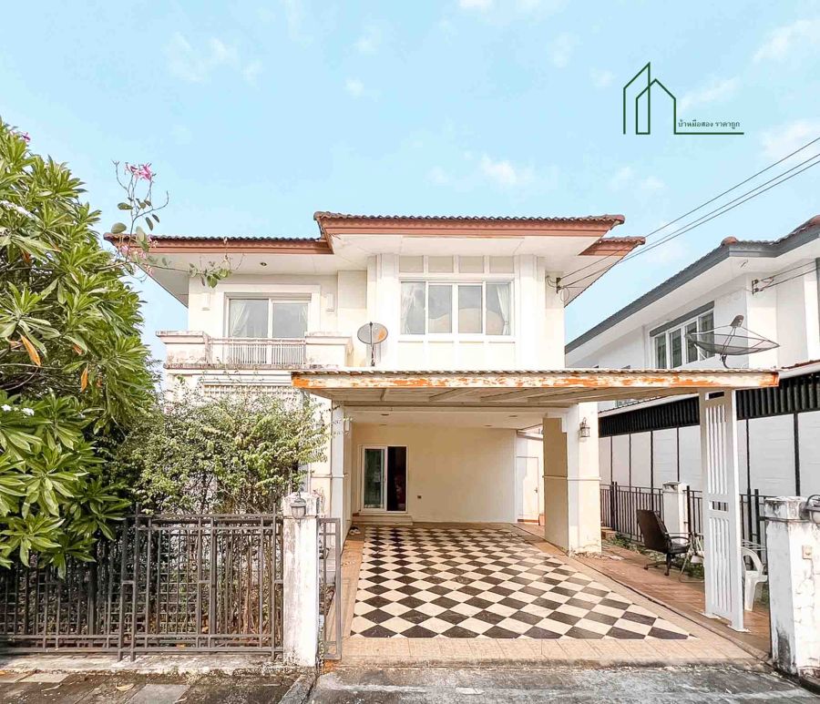 - บ้านเดี่ยว 2 ชั้น โซน รามอินทรา เดอะ เซนโทร รามอินทรา หลังมุม