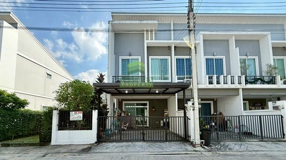 - ขายทาวน์โฮม 2 ชั้น หมู่บ้านโมดิวิลล่า รังสิต2 Modi Villa Rangsit2 เนื้อที่ 25.40 ตร.ว แปลงริม แต่งสวย พร้อมอยู่ เดินทางสะดวก