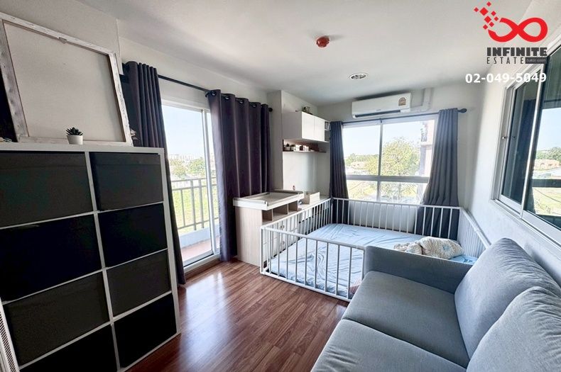 - ขายคอนโด เทนเดอร์พาร์ค ลาดพร้าว130 ใกล้รถไฟฟ้า 34 ตรม.ชั้นที่ 4