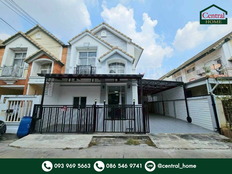 - ทาวน์เฮ้าส์ บ้านวรางกูล รังสิต คลอง 3 รีโนเวทใหม่ ราคาถูก