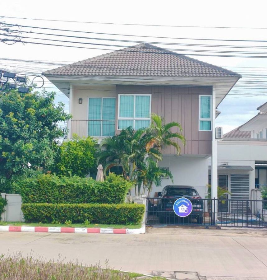 - ขายหรือให้เช่า บ้านแฝดสไตล์บ้านเดี่ยว หลังมุม GRAND PLENO สุขสวัสดิ์30