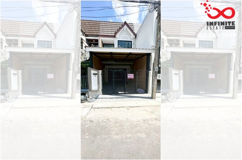- ขายทาวน์เฮ้าส์ หลักสี่วิลล่า โกสุม3 แจ้งวัฒนะ 2 ชั้น 17ตรว.ปรับปรุงใหม่