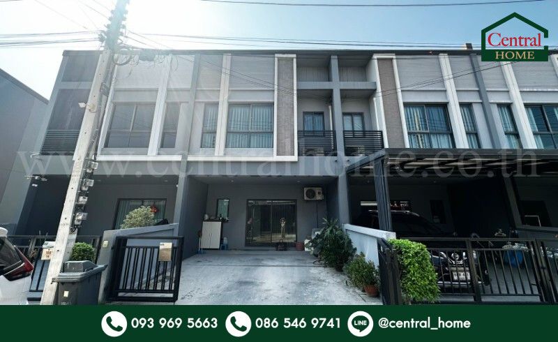 - ทาวน์โฮม เวิร์ฟ ติวานนท์ - รังสิต ต้นโครงการ ราคาถูก