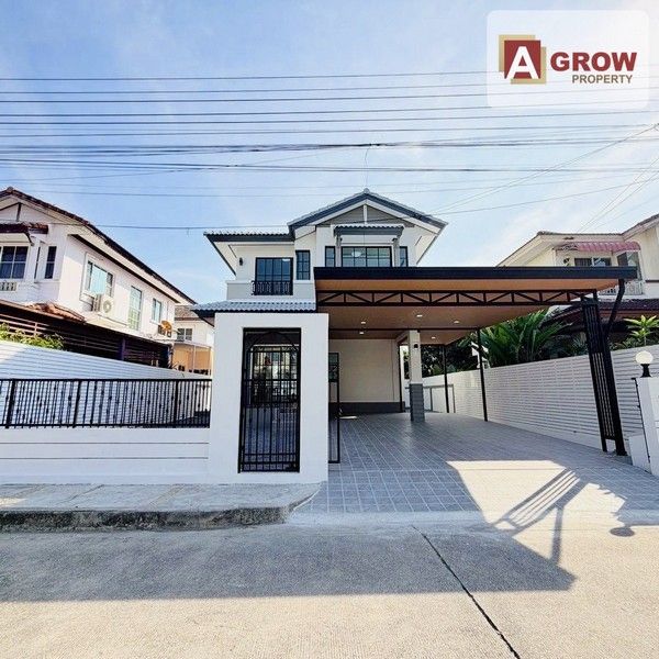 - หมู่บ้านชัยพฤกษ์ 2 สุวินทวงศ์ บ้านพื้นที่กว้าง รีโนเวทใหม่ ตกแต่งครบพร้อมอยู่