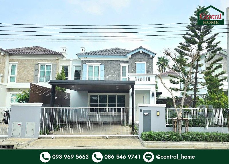 - บ้านแฝด อัญญ่า ราชพฤกษ์ - นครอินทร์ ติดถนนเมน ถูกสุดในโครงการ