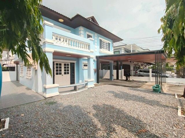 - ให้เช่าบ้าน มณียา รัตนาธิเบศร์ บ้านเดี่ยว มีพื้นที่ด้านข้าง เฟอร์ครบพร้อมเครื่องใช้ไฟฟ้า แอร์ใหม่ ใกล้ MRT ไทรม้า , ทางด่วน