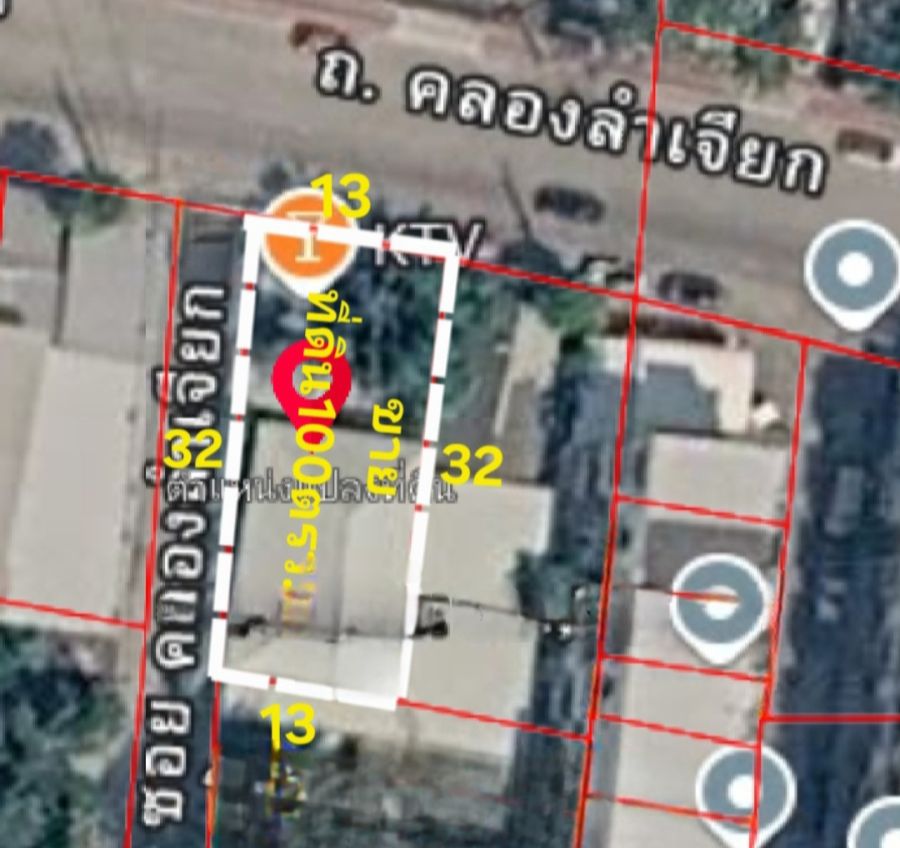 - ขายที่ดิน 100 ตรว.ติดถนนคลองลำเจียก ใกล้ถนนเลียบทางด่วนเอกมัยรามอินทรา และถนนเกษตร์นวมินทร์ ทำเลดี