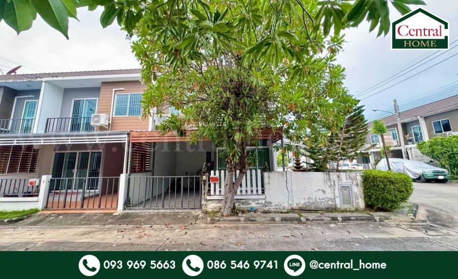 - ทาวน์โฮม อารียา เดอะคัลเลอร์ วงแหวน - ราชพฤกษ์ หลังมุม