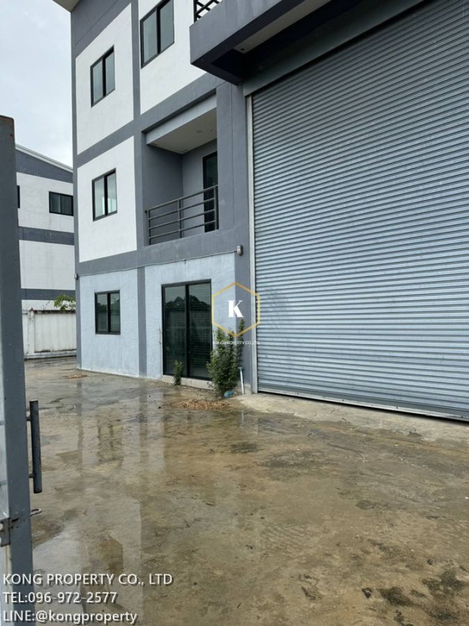 - ขายโกดัง ลาดหลุมแก้ว ปทุมธานี โรงงานฟังก์ชัน 2IN1 อยู่อาศัย + ทำงานในที่เดียว