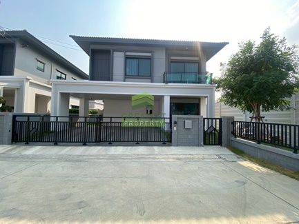 - ขาย ให้เช่า บ้านเดี่ยว 2 ชั้น หมู่บ้าน บริทาเนีย BRITANIA บางนา-ศรีวารี เนื้อที่ 55.10 ตร.ว