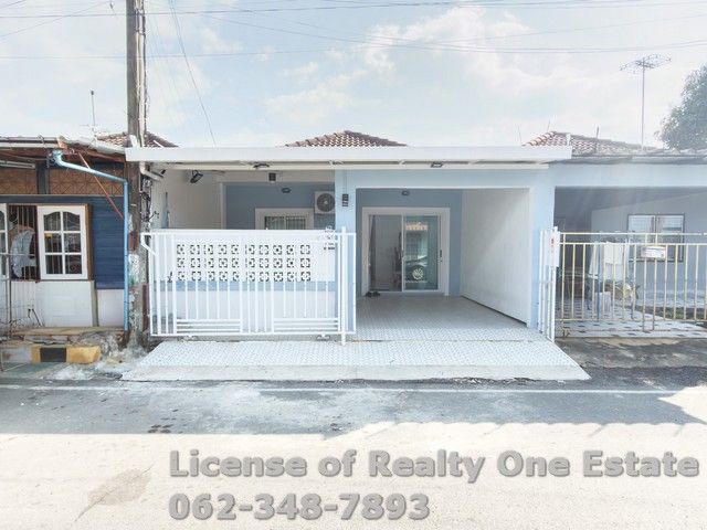 - ขายทาวน์เฮาส์ ชั้นเดียว หมู่บ้านอาสาเฮ้าส์ 5 ซอยกันตนา บางใหญ่ รีโนเวทใหม่