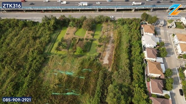 - ขายด่วน ที่ดินเกือบ 8 ไร่ แปลงใหญ่ ถมแล้ว ศักยภาพสูง ใกล้ถนนเลียบด่วนกาญจนาภิเษก ทุ่งครุ ZTK338