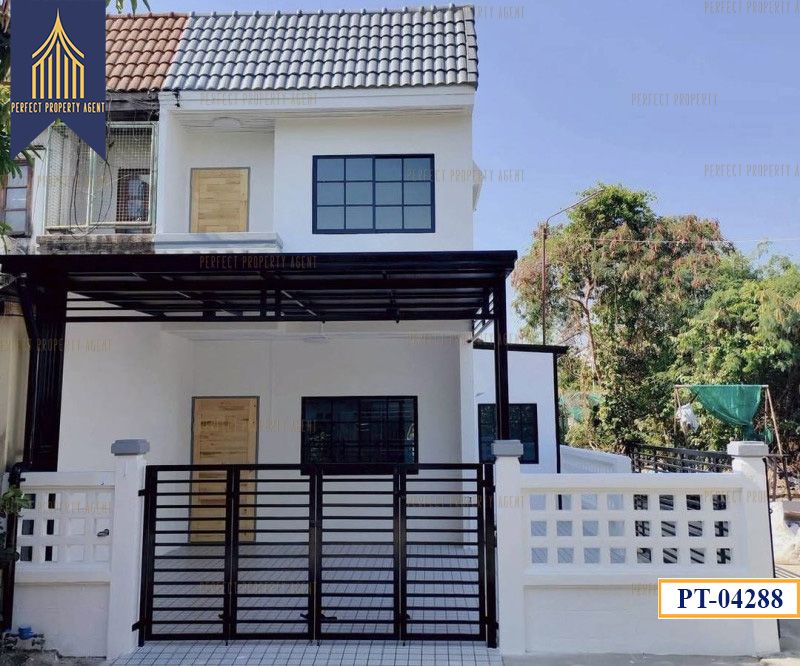 - ทาวน์เฮาส์บัวทอง 2 บางบัวทองตกแต่งใหม่ราคาย่อมเยาว์