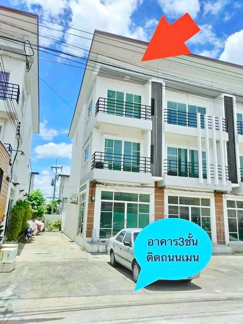 - ใกล้ ตลาดคลองครุ 500ม. และ วัดคลองครุ 800 ม. เศรษฐกิจ-คลองครุ เมืองสมุทรสาคร ท่าทราย อาคารพาณิชย์ 3 ชั้นหลังมุม 2-3นอน 3 ห้องน้ำ