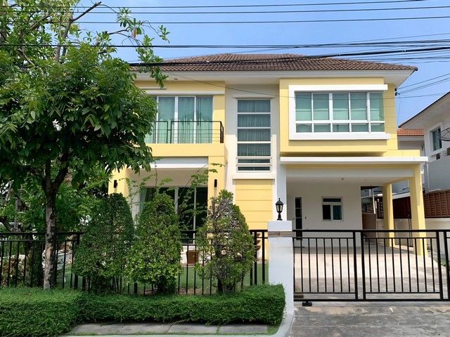 - ให้เช่า ด่วน บ้านเดี่ยว2ชั้น 62ตรว. ถนน วงแหวน อ่อนนุช ใกล้สนามบินสุวรรณภูมิ