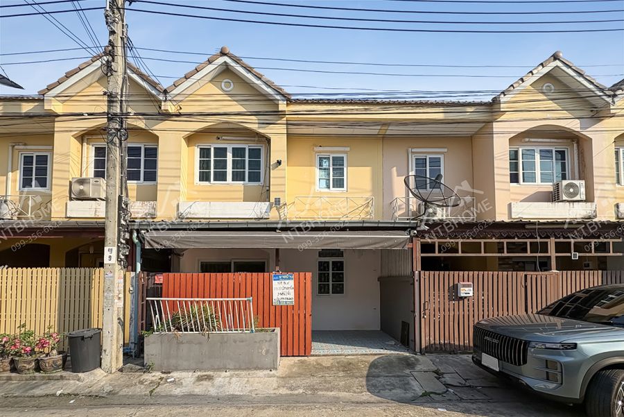 - ขาย-ให้เช่า ทาวน์โฮม 2 ชั้น บัวทองธานี 14 บางบัวทอง ต่อเติมครบพร้อมอยู่ ทำเลดีในซอยจันทร์ทองเอี่ยม