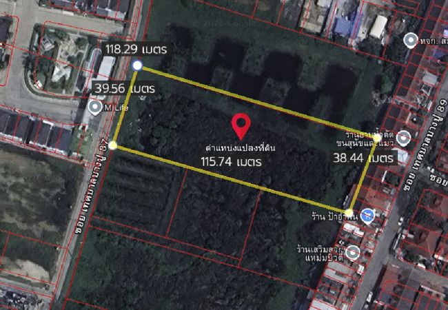 - ขายที่ดิน ซอยเทศบาลบางปู 87 ถนนสุขุมวิท ตำบลบางปูใหม่ อำเภอเมือง สมุทรปราการ