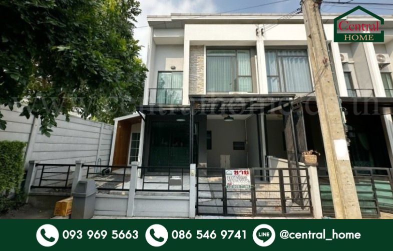 - ทาวน์โฮม พลีโน่ ปิ่นเกล้า-จรัญฯ หลังริม ใกล้ MRT บางบำหรุ