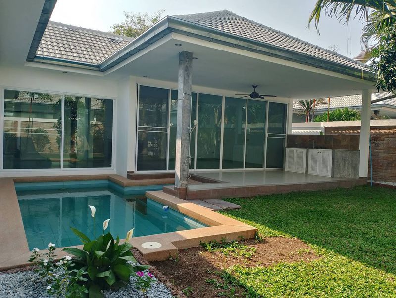 - ขายบ้านเดี่ยวห้วยใหญ่ พัทยา บางละมุง ชลบุรี ทำเลเงียบสงบ ใกล้เมือง