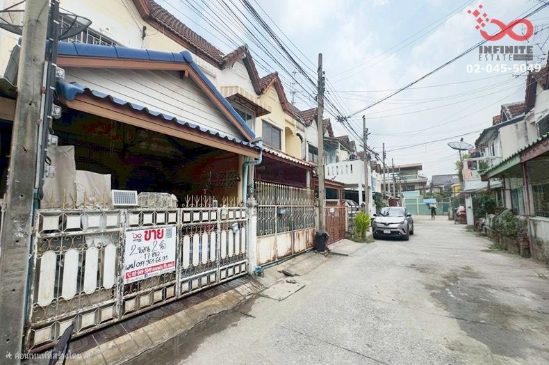 - ขายทาวน์เฮ้าส์ 2 ชั้น 16 ตรว. ซ.สะพานขวา ประชาราษฎร์สาย1 ใกล้ MRT บางโพ