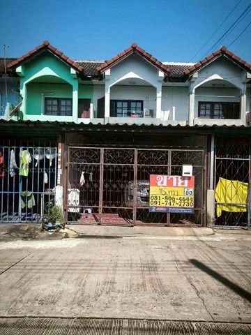 - ขายทาวเฮาส์ 2ชั้น 16 ตร.วา ซอยวัดทอง ถนนบางปลา ท่าทราย เมืองสมุทรสาคร ZW632