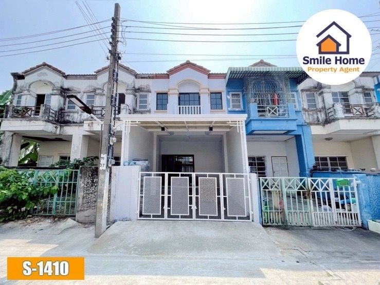 - ทาวน์เฮาส์บ้านเมืองไทย บางบ่อ ใกล้ถนนบางนาตราด