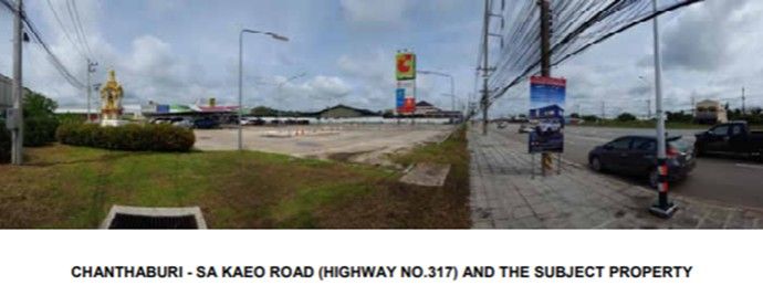 - ขายด่วนที่ดินและสิ่งปลูกสร้างอาคาร (บิ๊กซี สระแก้ว) 42-1-59 ไร่