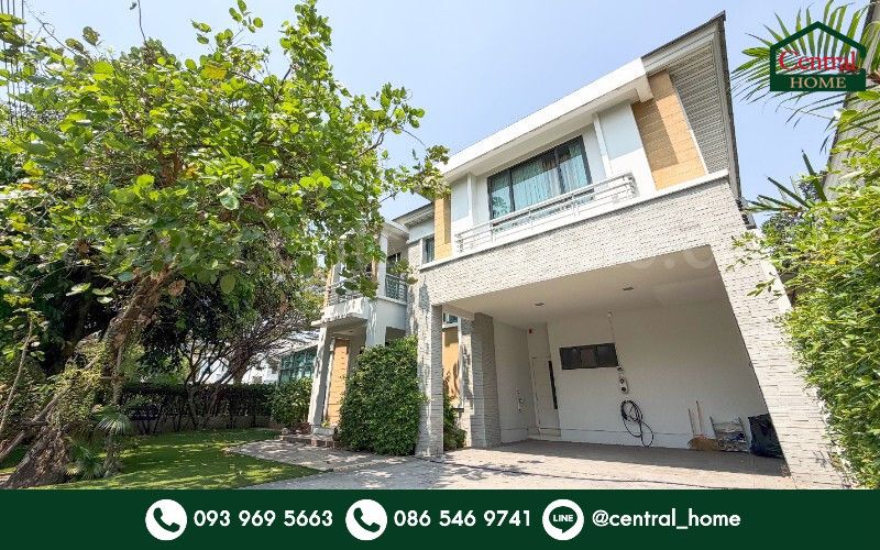 - บ้านเดี่ยว เพอร์เฟค มาสเตอร์พีซ เลคไซด์ รังสิต หลังมุม ถูกสุดในโครงการ